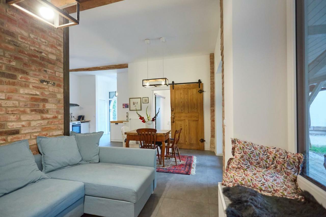 Obere Mühle - Scheunenwohnung mitten im Grünen Baunach Exterior foto